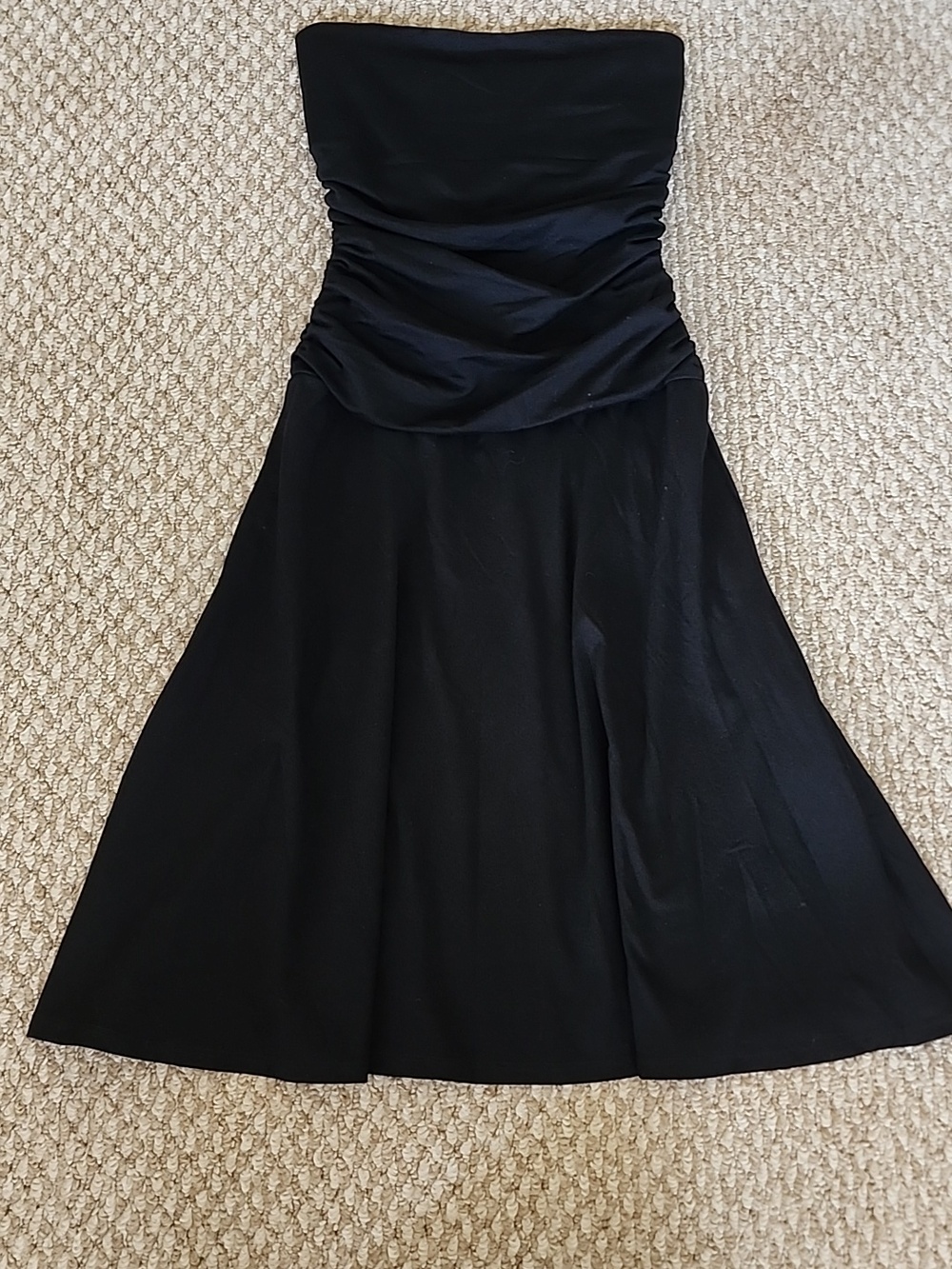 Susana Monaco Fit and Flare Strapless Dress